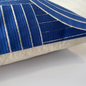 Weave Collaroy Cobalt Cushion