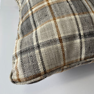 Balfour Schist Tartan Cushion