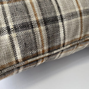 Balfour Schist Tartan Cushion