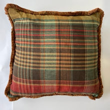 Load image into Gallery viewer, Tartan with Fringing Cushion

